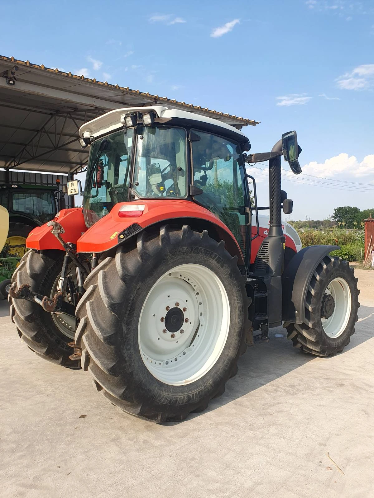Трактор John Deere Steyr 4120 Multi лизинг , снимка 5 - Селскостопанска техника - 55732346