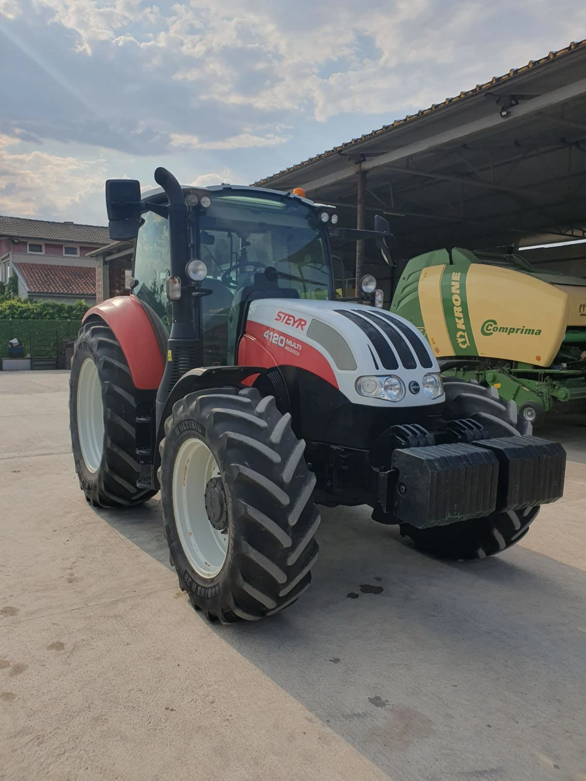 Трактор John Deere Steyr 4120 Multi лизинг 