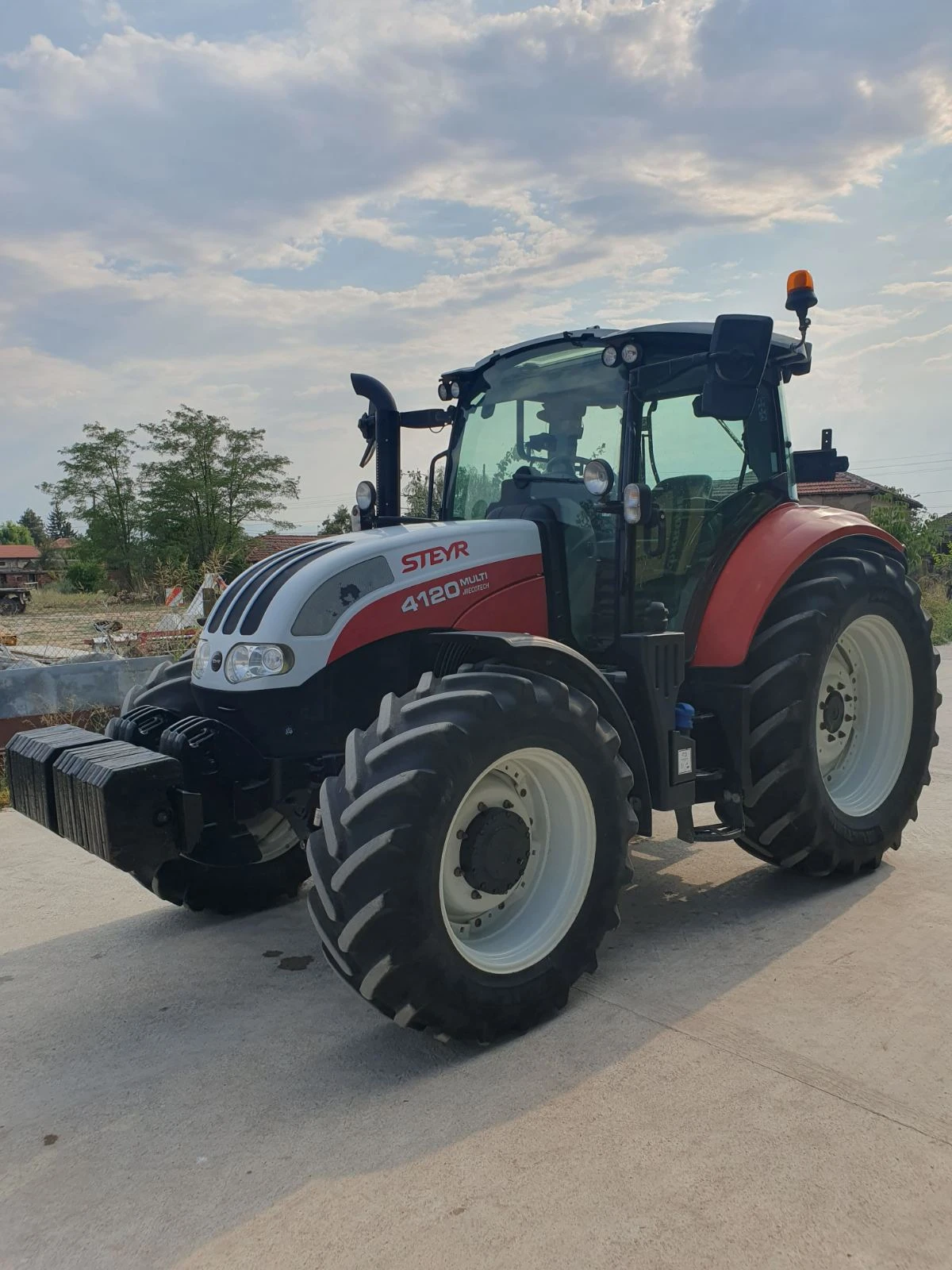 Трактор John Deere Steyr 4120 Multi лизинг , снимка 2 - Селскостопанска техника - 55732346
