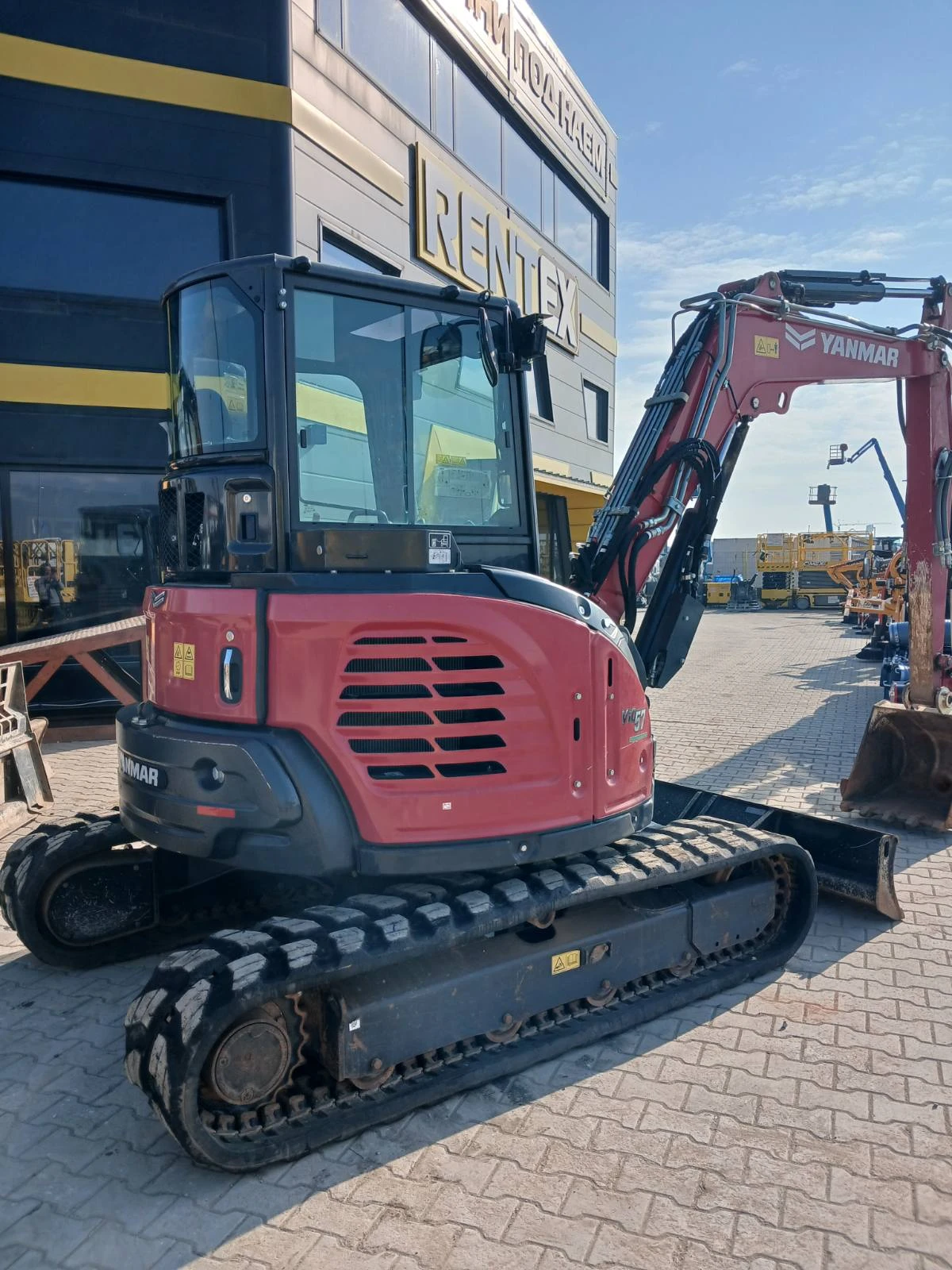 Багер Yanmar ViO57-6B, снимка 16 - Индустриална техника - 53974330