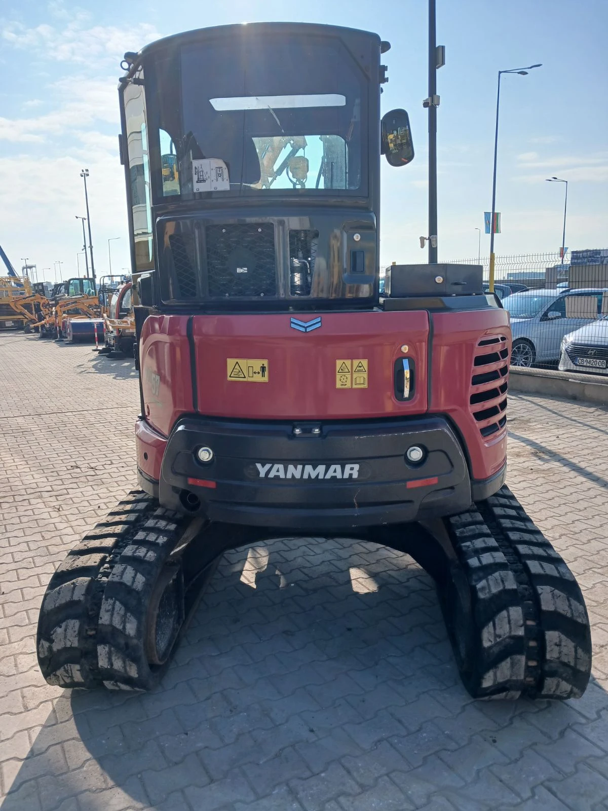 Багер Yanmar ViO57-6B, снимка 17 - Индустриална техника - 53974330