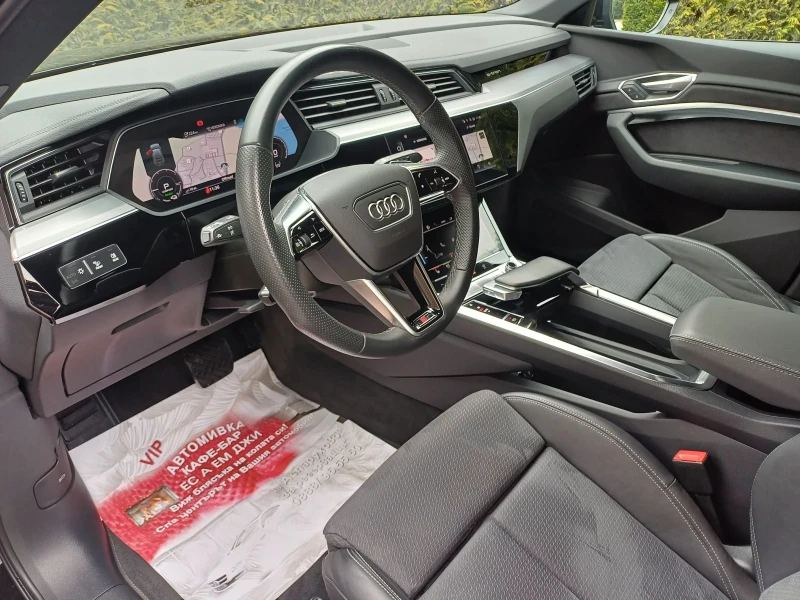 Audi E-Tron Quatro/2xSline/Sportback/, снимка 10 - Автомобили и джипове - 49265130