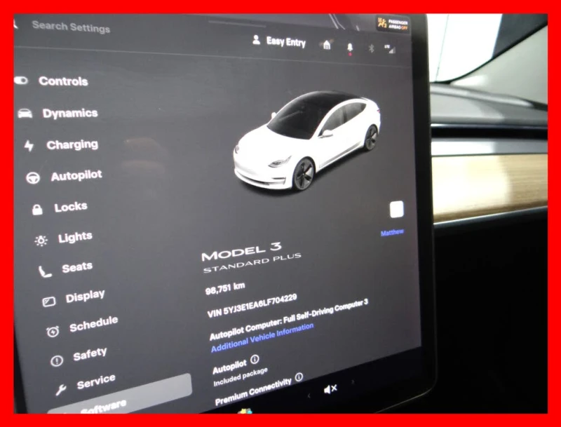 Tesla Model 3 AWD* , снимка 8 - Автомобили и джипове - 53206467