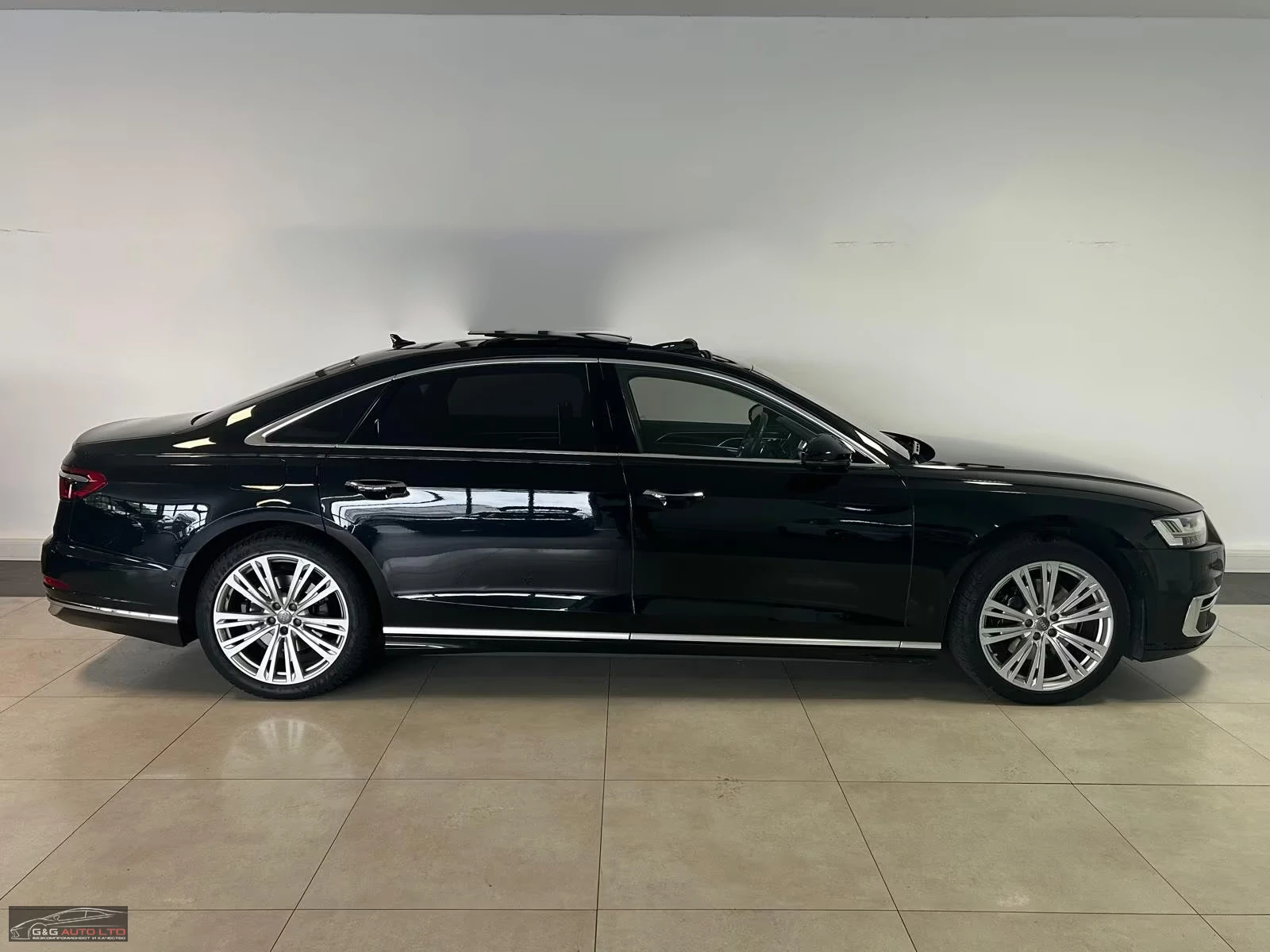 Audi A8 50/286HP/LONG/SLINE/PANO/HUD360/MASS/TV/B&O/145z, снимка 4 - Автомобили и джипове - 53819947