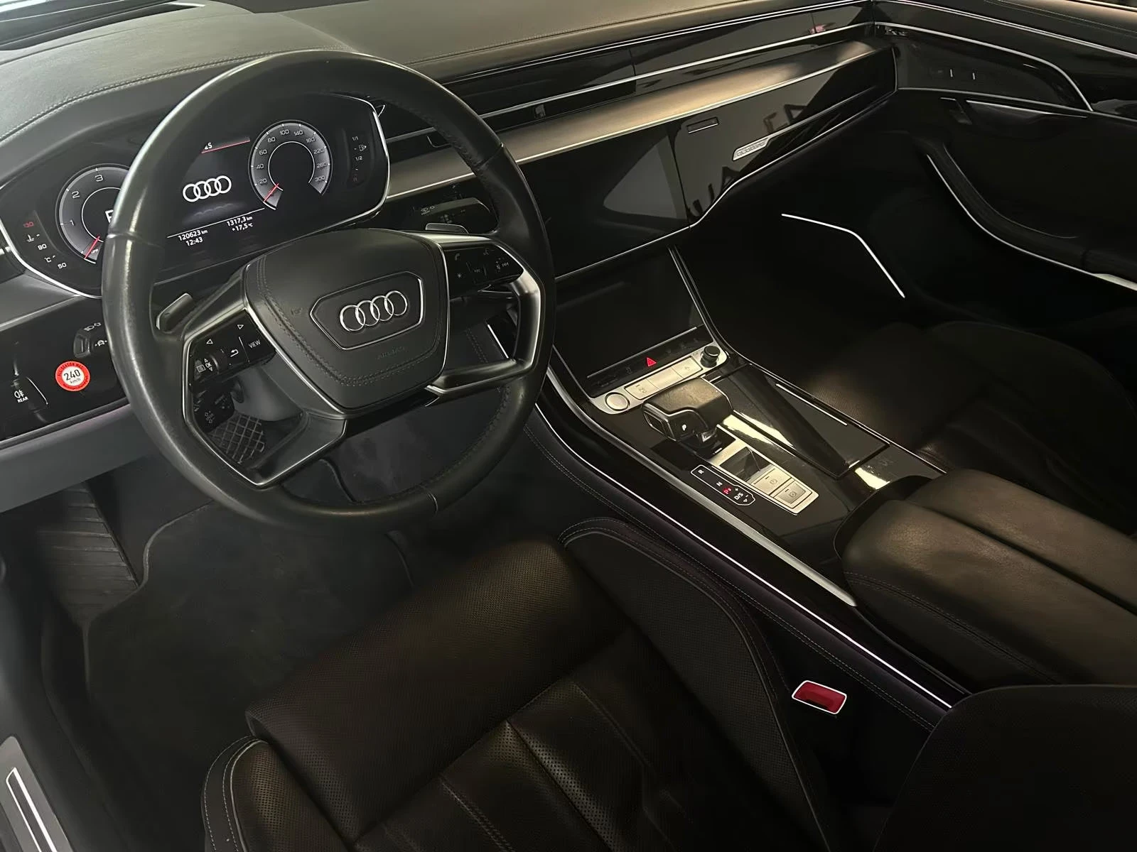 Audi A8 50/286HP/LONG/SLINE/PANO/HUD360/MASS/TV/B&O/145z, снимка 8 - Автомобили и джипове - 53819947