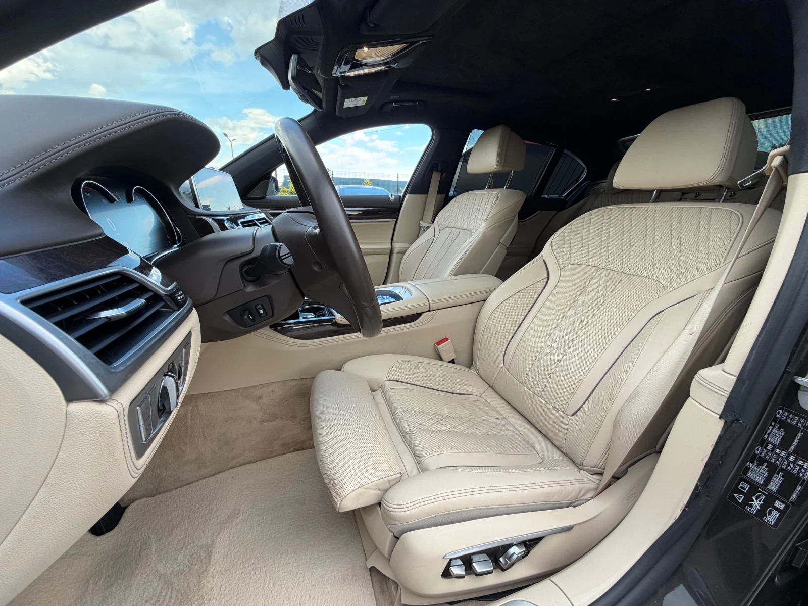 BMW 740 LASER= OBDUXVANE= PODGREV= NIGHT VISION= MASSAGE= , снимка 9 - Автомобили и джипове - 54773172