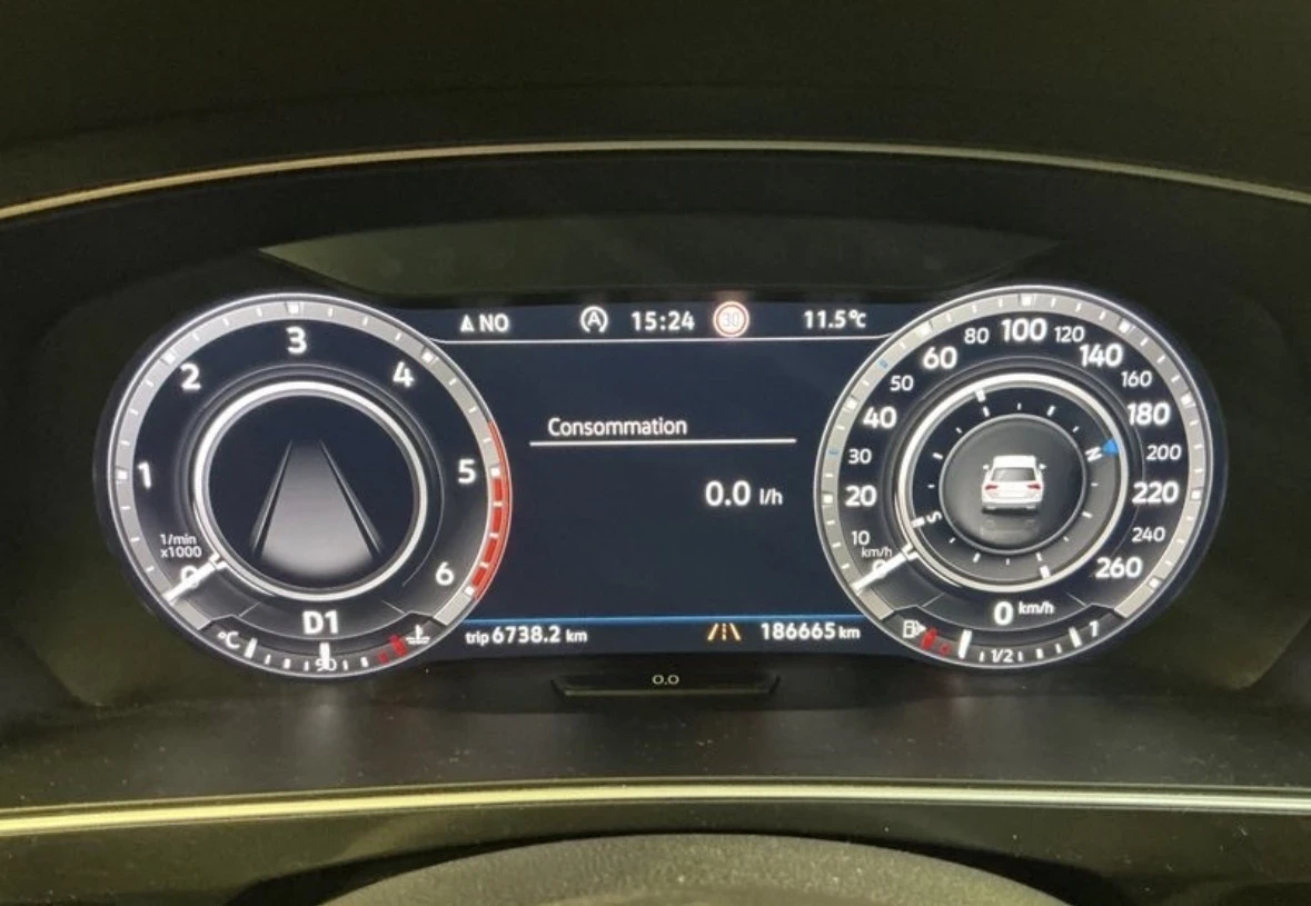 VW Tiguan 2.0TDI 4Motion 150кс * Highline* Head Up* Virtual*, снимка 10 - Автомобили и джипове - 54385779