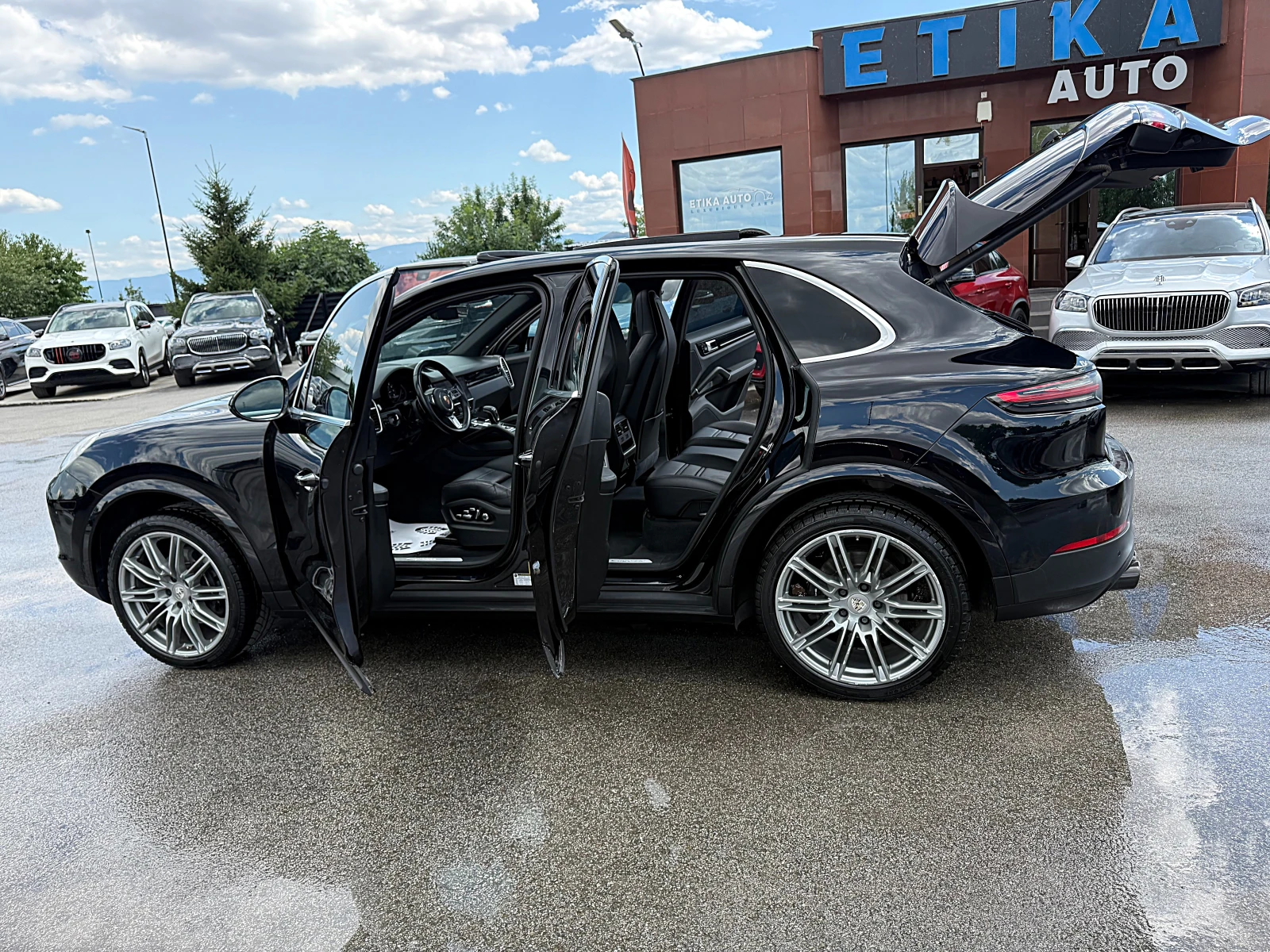 Porsche Cayenne TURBO OPTIK-LED-BIXENON-KAMERA-BOSE-ОБДУХВАНЕ-FULL, снимка 15 - Автомобили и джипове - 55470405