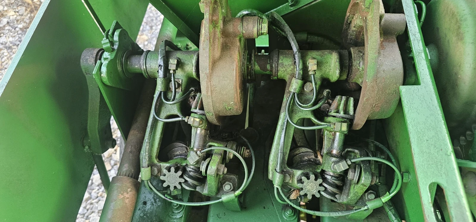 Балировачка John Deere 224T централно мазане, Перфектна!!! - изображение 5