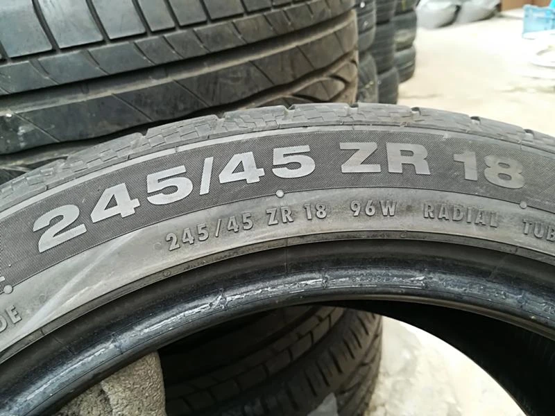 Гуми Летни 245/45R18, снимка 5 - Гуми и джанти - 21805704