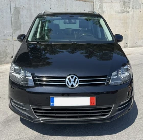 VW Sharan 2.0 TDi, 4x4, 7 места, панорама, алкантара, снимка 2