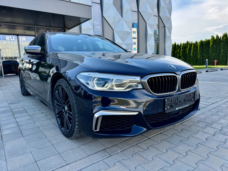 BMW 550 M550D-XDRIVE-ПОДГРЕВ-DISTRONIC-LED-HEAD-UP-ПАМЕТ, снимка 3 - Автомобили и джипове - 50033166