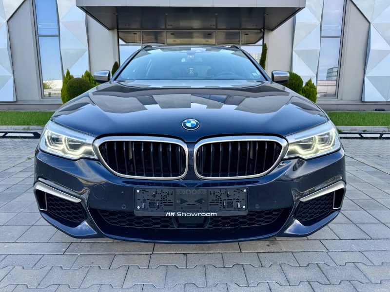 BMW 550 M550D-XDRIVE-ПОДГРЕВ-DISTRONIC-LED-HEAD-UP-ПАМЕТ, снимка 2 - Автомобили и джипове - 50033166