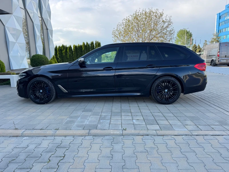 BMW 550 M550D-XDRIVE-ПОДГРЕВ-DISTRONIC-LED-HEAD-UP-ПАМЕТ, снимка 8 - Автомобили и джипове - 50033166