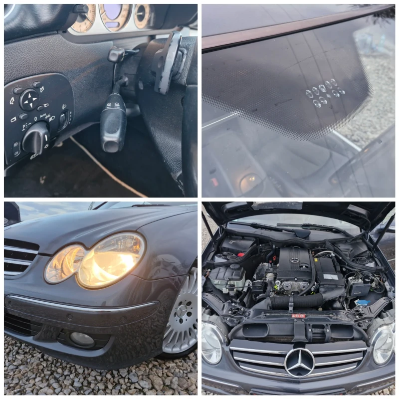Mercedes-Benz CLK 200* 184кс* AC* NAVI* PDC* КОЖА* ГАЗ* TUV* F1* AUT, снимка 17 - Автомобили и джипове - 53264411