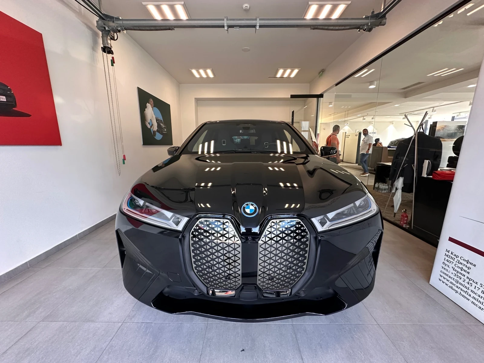 BMW iX 50 Xdrive, B&W, Air, Full, Лизинг срещу 16000лв.  - изображение 2