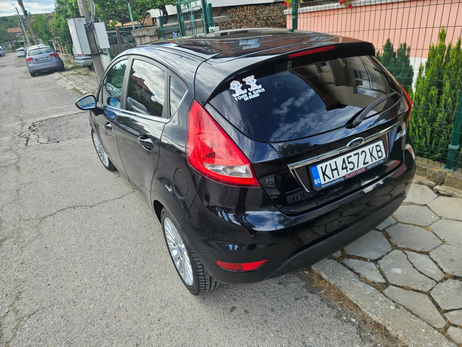 Ford Fiesta 1.6TDCI 95к.с Titanium Keylles, снимка 3 - Автомобили и джипове - 54653861