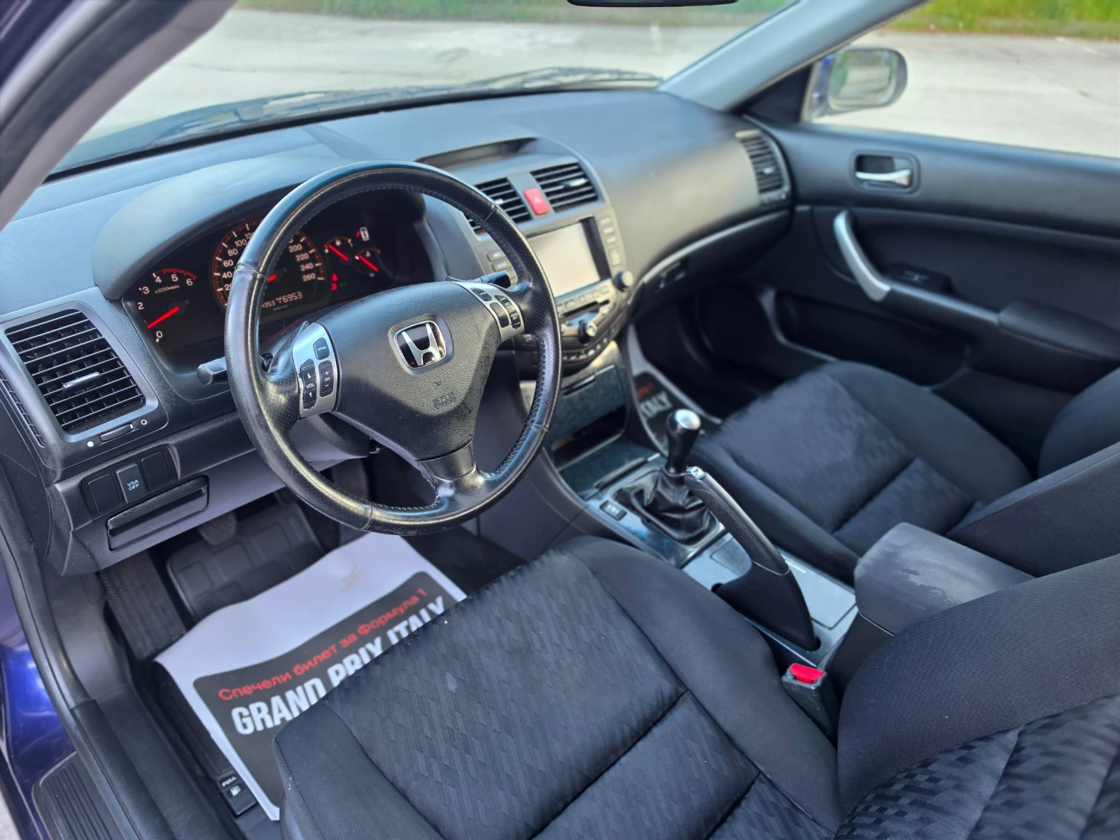 Honda Accord 2.2i-CDTi 140hp * НАВИ * ПОДГРЕВ *  EURO 4 * , снимка 13 - Автомобили и джипове - 54663489
