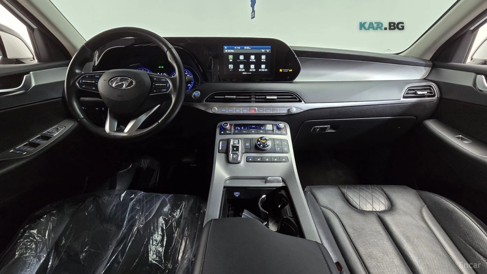 Hyundai Palisade 4WD* 3.8* Exclusive* ПОДГРЕВ* ОБДУХВАНЕ* КАМЕРА* , снимка 5 - Автомобили и джипове - 55360931