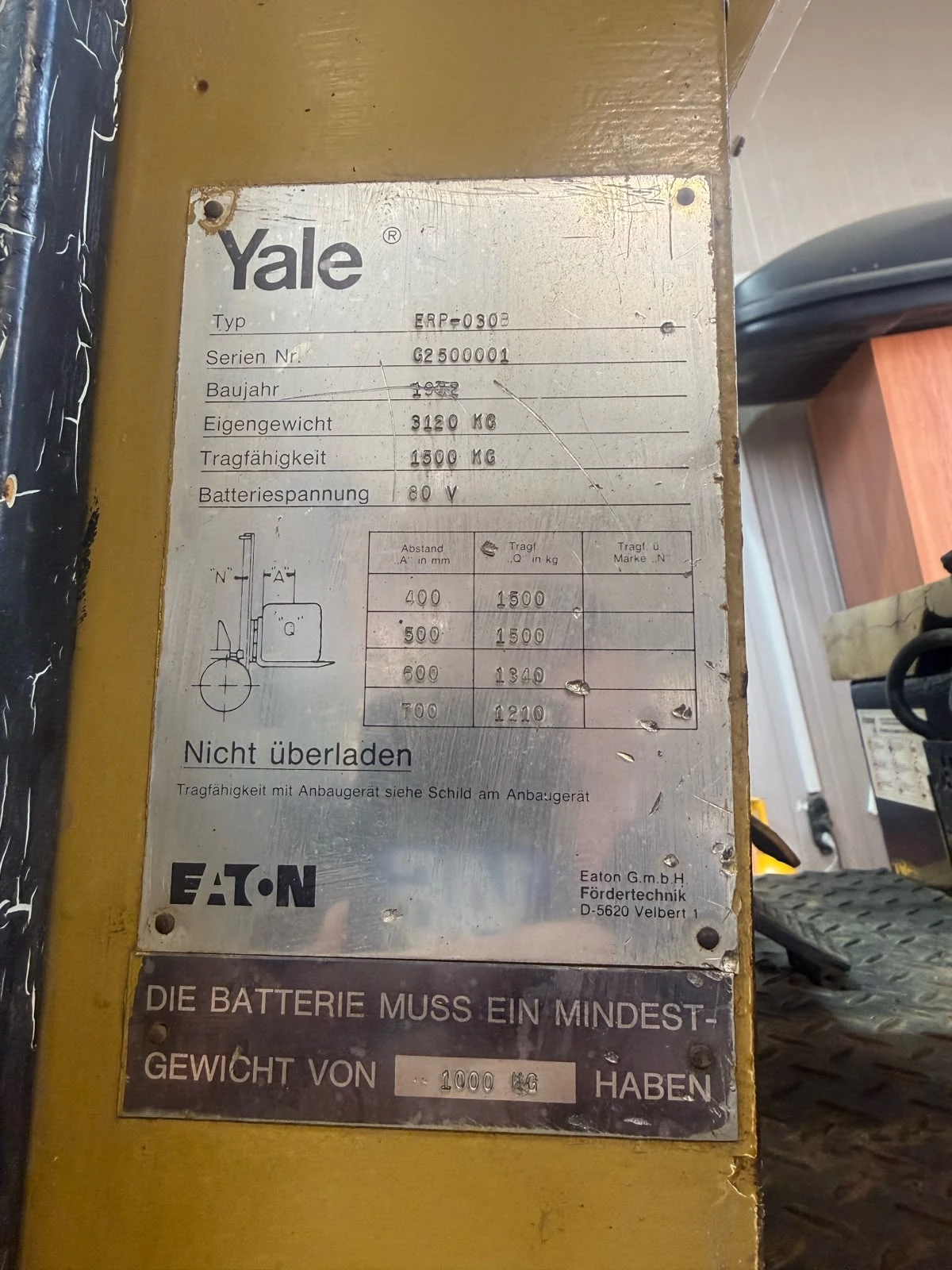 Електрокар Yale, снимка 6 - Индустриална техника - 56120217