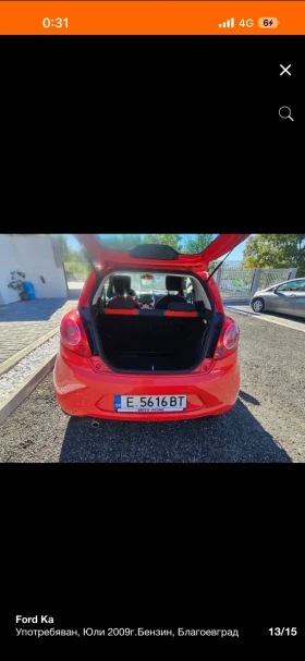 Ford Ka Форд Ка 1.2 2009, снимка 17