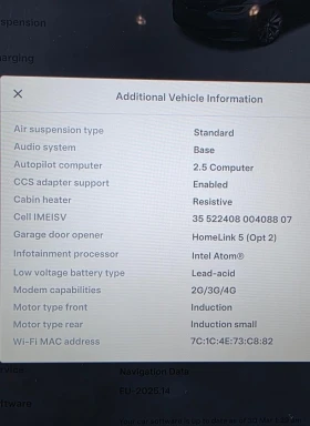 Tesla Model S  4х4 Европейска Гаранция - 19000 € / 37160.77 лв. - 82279984 16