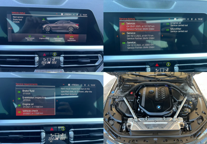 BMW 440 M440i XDRIVE B58 ИТАЛИЯ ВНОС /12/2021г. ЛИЗИНГ, снимка 16 - Автомобили и джипове - 52157040