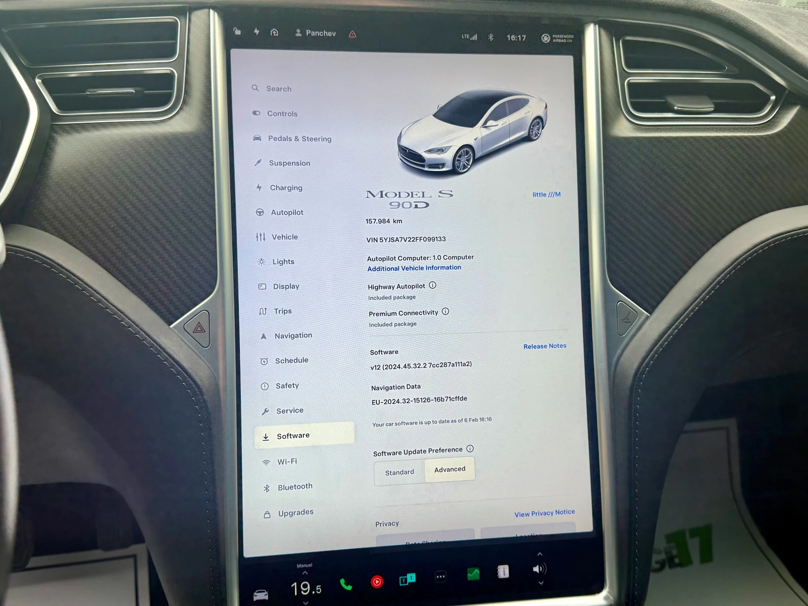 Tesla Model S * 90D* EU* FreeSuperCharge* FSD* CCS* Intel | Mobile.bg   12