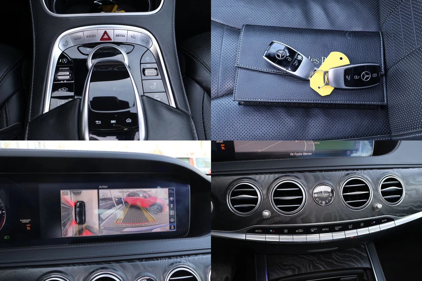 Mercedes-Benz S 350 d/LONG/265HP/4X4/PANO/ОБДУХВАНЕ/ACC/CAM/277h, снимка 14 - Автомобили и джипове - 55059861