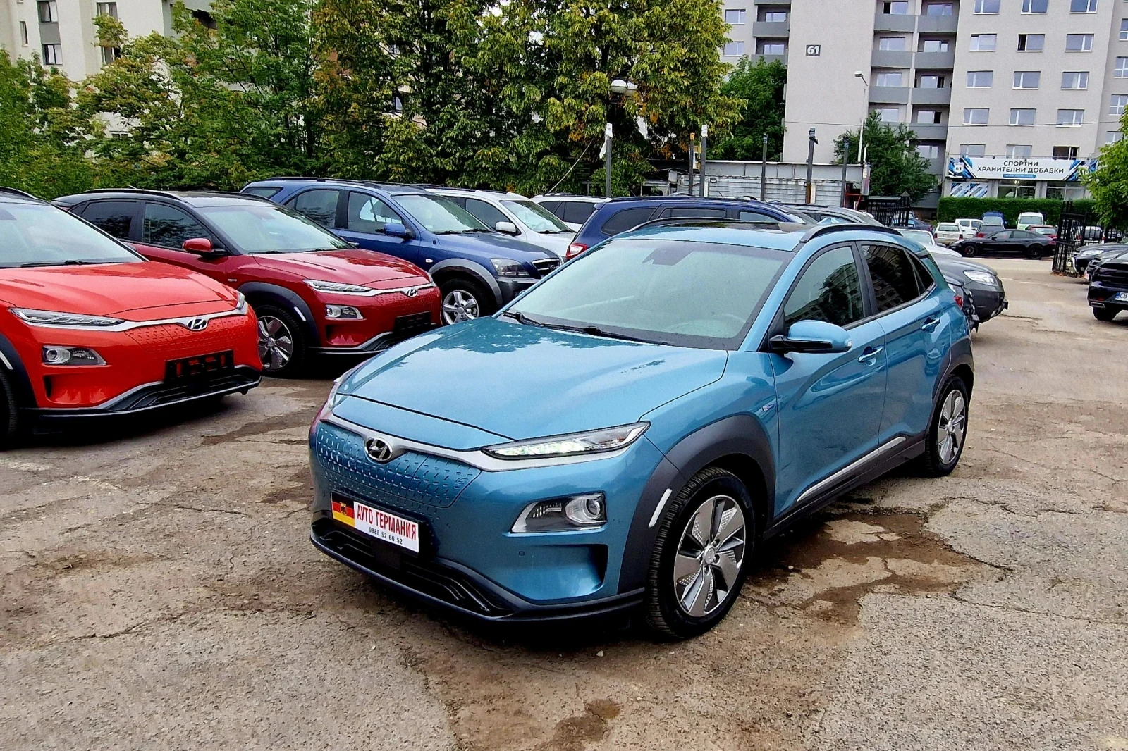 Hyundai Kona 64KW/Premium/SOH96%/Шибидах - изображение 6