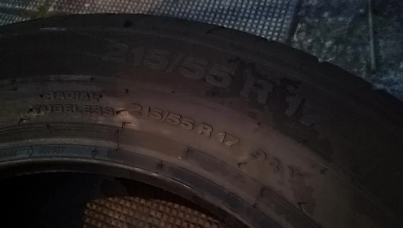 Гуми Летни 215/55R17, снимка 8 - Гуми и джанти - 24780452