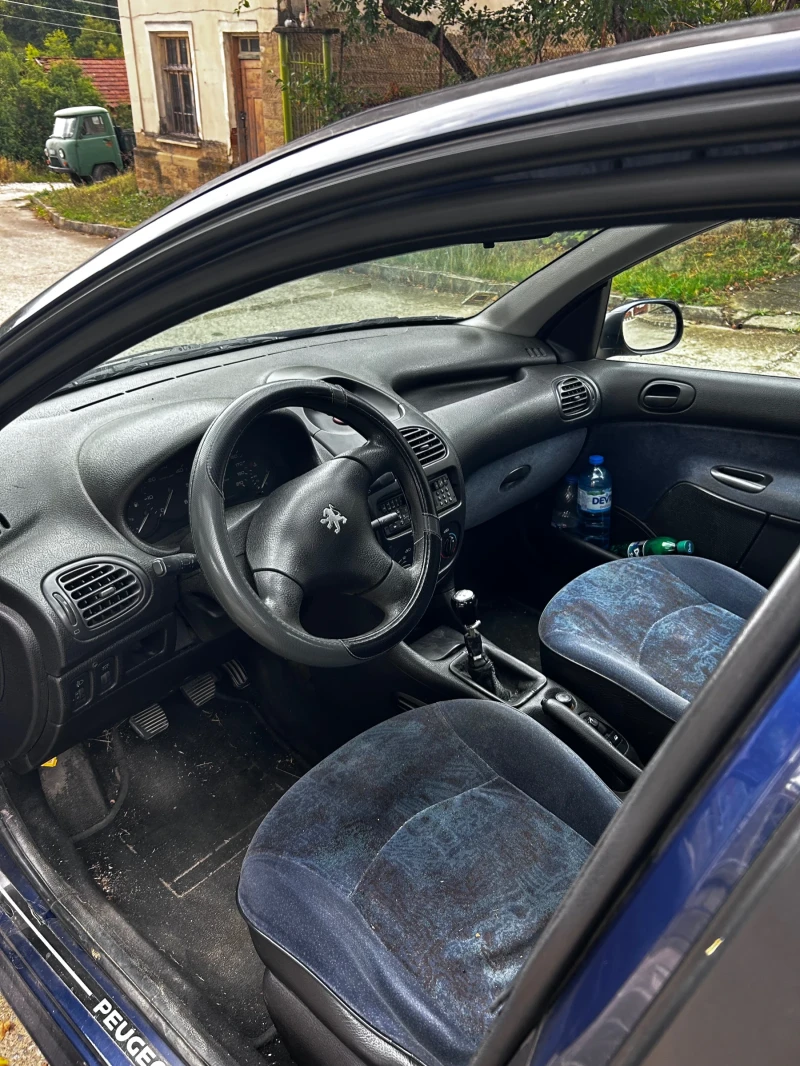 Peugeot 206 1, 9D, снимка 8 - Автомобили и джипове - 52474022