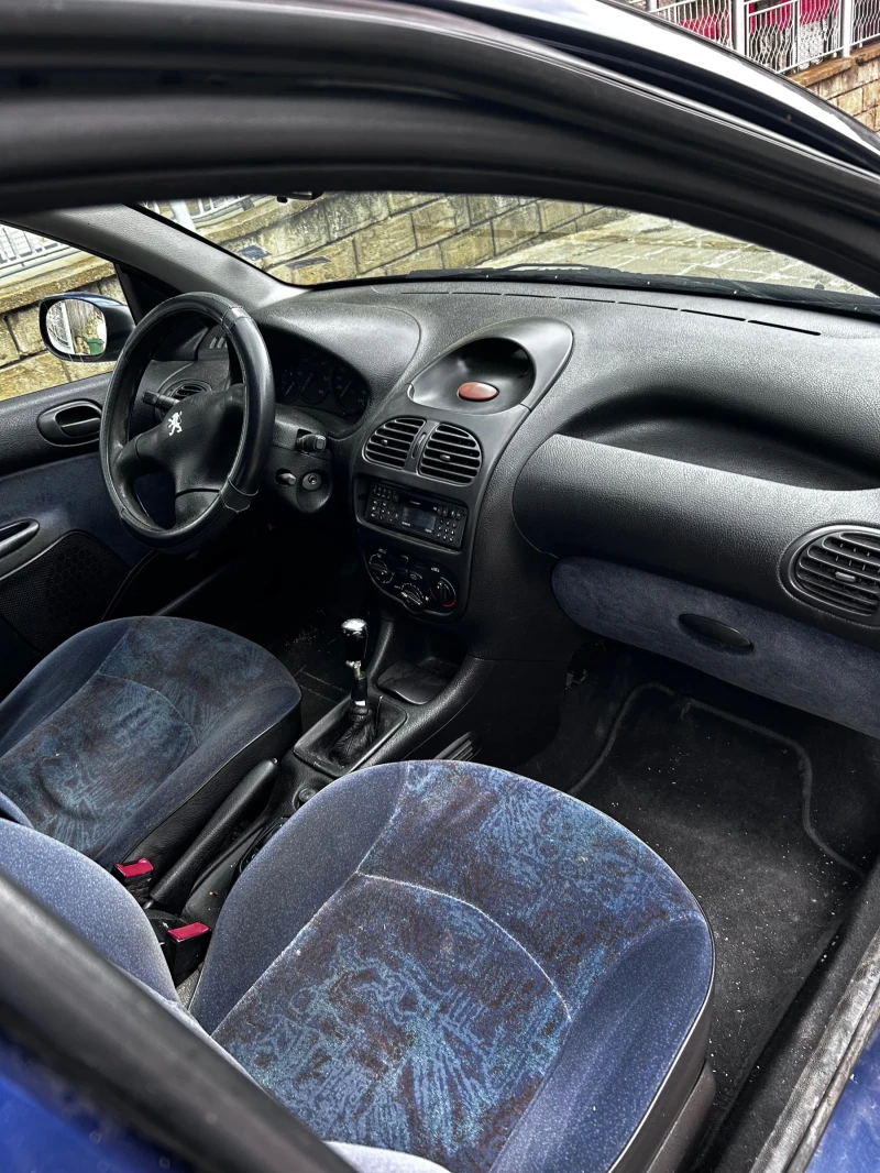 Peugeot 206 1, 9D, снимка 9 - Автомобили и джипове - 52474022