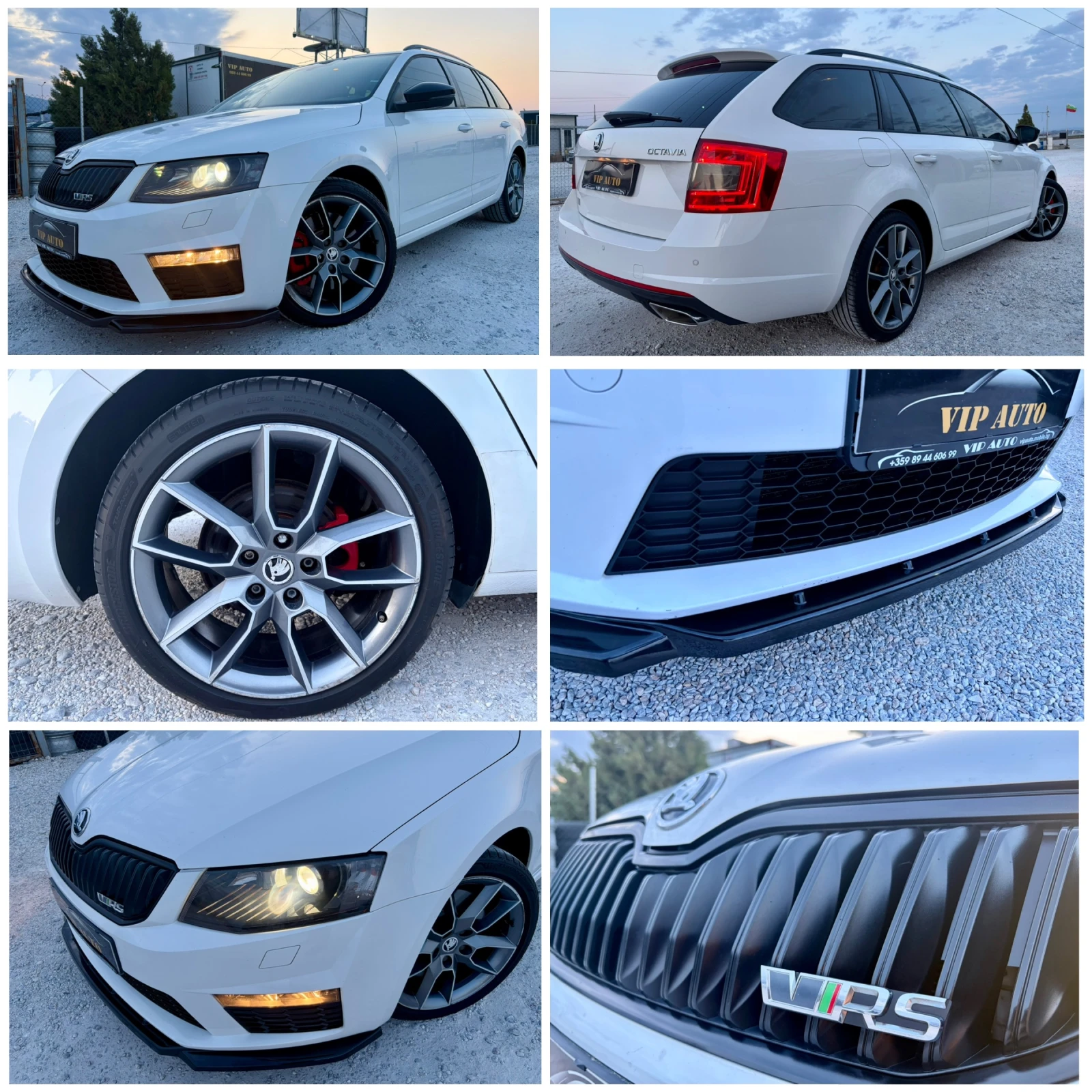 Skoda Octavia VRS 2.0TDI DSG, снимка 16 - Автомобили и джипове - 54013849