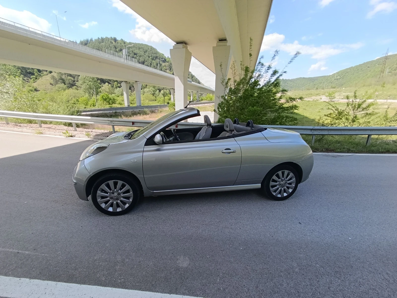Nissan Micra 1.6 Cabrio, снимка 6 - Автомобили и джипове - 54442694