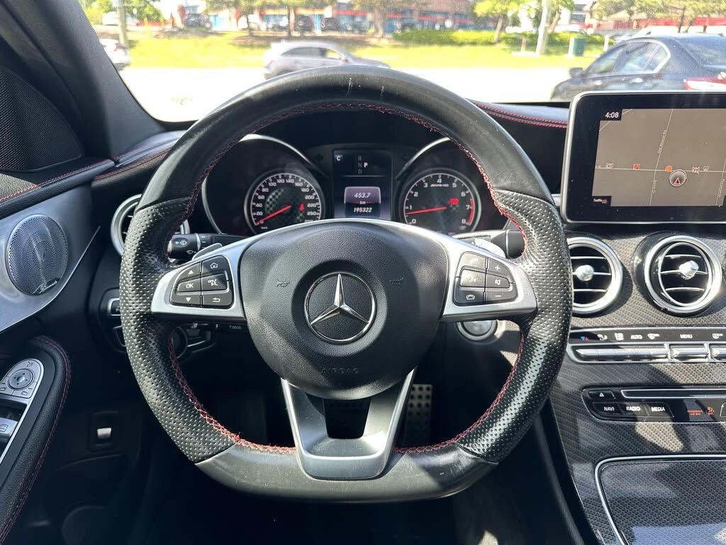 Mercedes-Benz C 43 AMG 4MATIC* BURMESTER* CARBON* 360КАМЕРА* ПАНОРАМА* , снимка 8 - Автомобили и джипове - 54835374