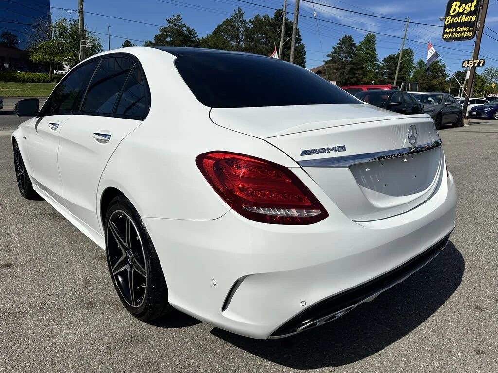 Mercedes-Benz C 43 AMG 4MATIC* BURMESTER* CARBON* 360КАМЕРА* ПАНОРАМА* , снимка 4 - Автомобили и джипове - 54835374