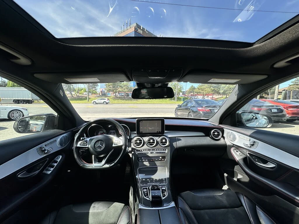 Mercedes-Benz C 43 AMG 4MATIC* BURMESTER* CARBON* 360КАМЕРА* ПАНОРАМА* , снимка 7 - Автомобили и джипове - 54835374