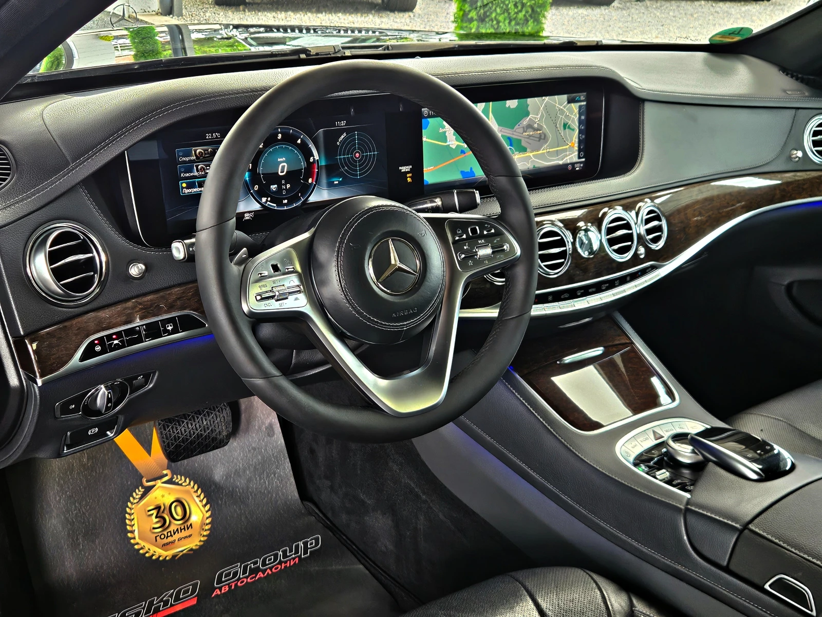 Mercedes-Benz S 350 L/AMG/4M/PANO/DISTR/360CAMERA/BURMESTER/�����/���� | Mobile.bg � ����������� 10