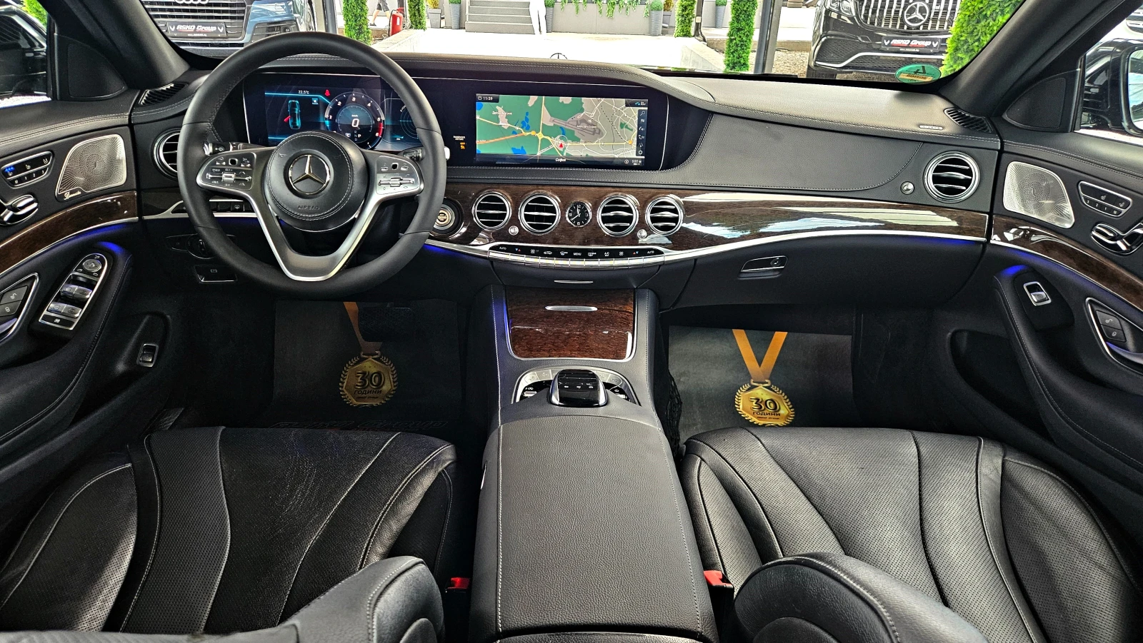 Mercedes-Benz S 350 L/AMG/4M/PANO/DISTR/360CAMERA/BURMESTER/�����/���� | Mobile.bg � ����������� 8