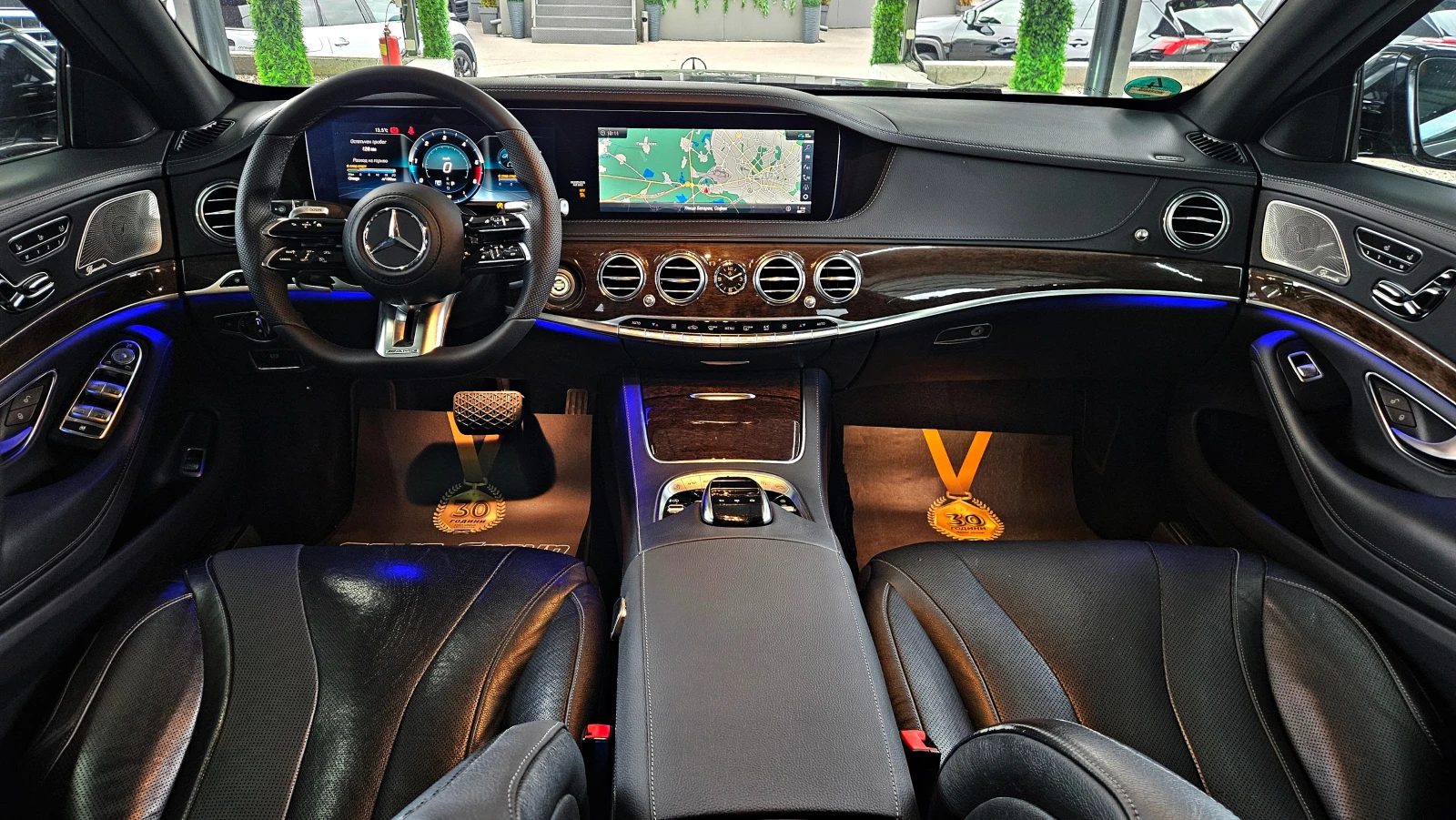 Mercedes-Benz S 350 L/AMG/4M/PANO/DISTR/360CAMERA/BURMESTER/�����/���� | Mobile.bg � ����������� 8