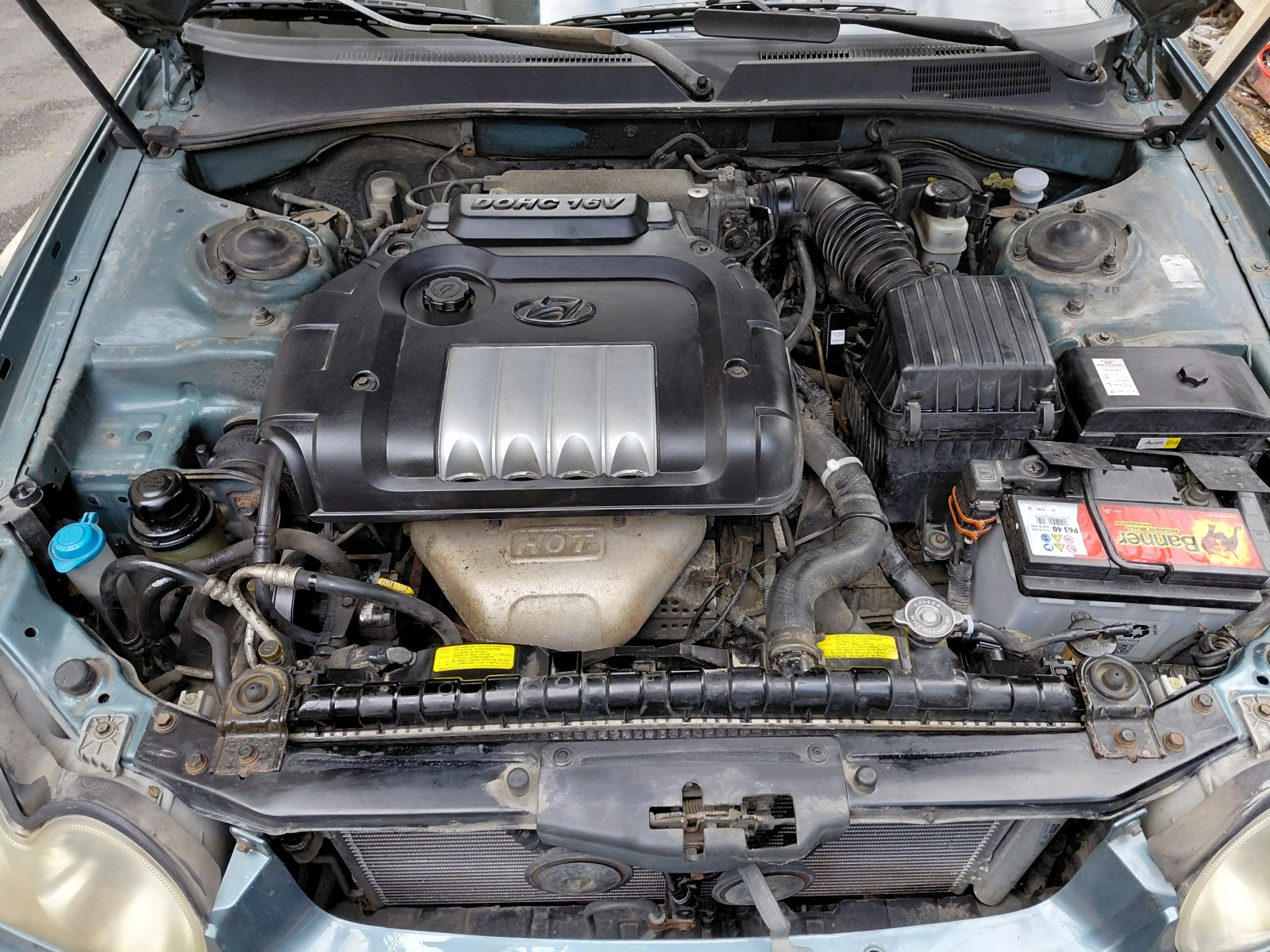 Hyundai Sonata 2.0i 131kc LPG , снимка 14 - Автомобили и джипове - 55559887