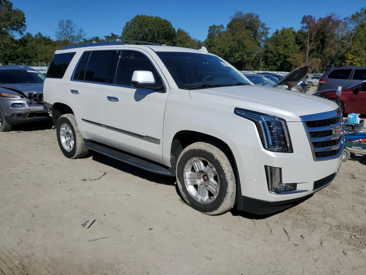Cadillac Escalade LUXURY* ПОДГРЕВ* ОБДУХВАНЕ* ШИБИДАХ* КЕЙЛЕС - изображение 3