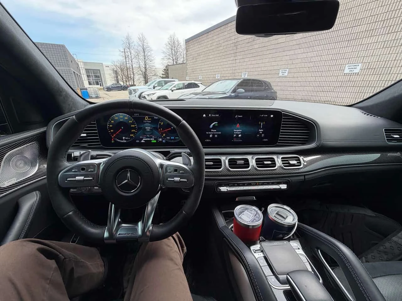 Mercedes-Benz GLE 63 S AMG * MATTE BLACK* 360* ДИСТРОНИК* CARBON* NAPPA, снимка 9 - Автомобили и джипове - 53966123