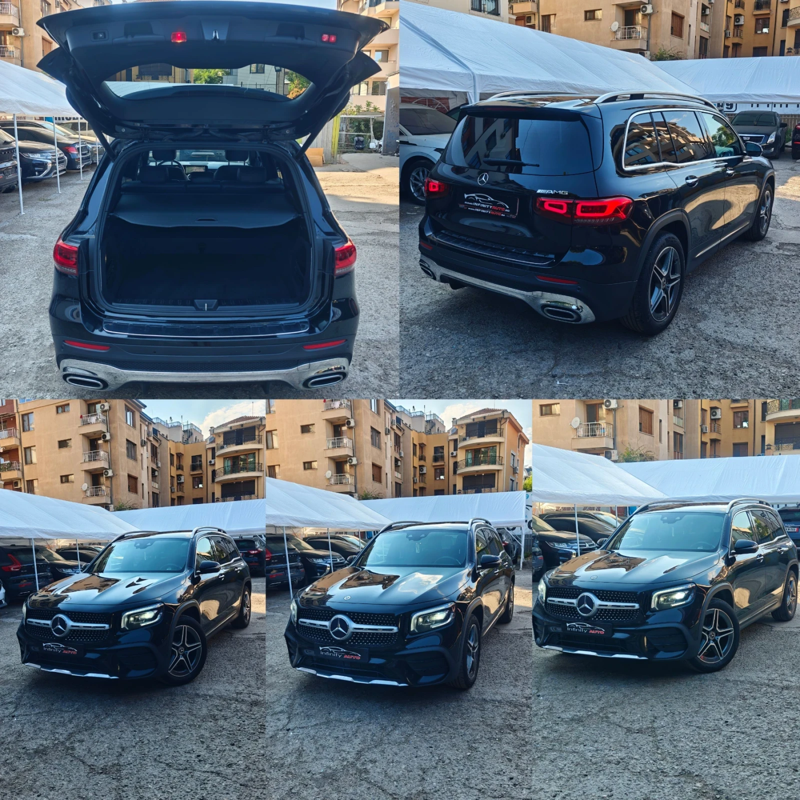 Mercedes-Benz GLB 220 AMG, АМБИЕНТ, КЕЙЛЕС, КАМЕРИ, ПОДГРЕВ, ФУЛ , снимка 6 - Автомобили и джипове - 55997864