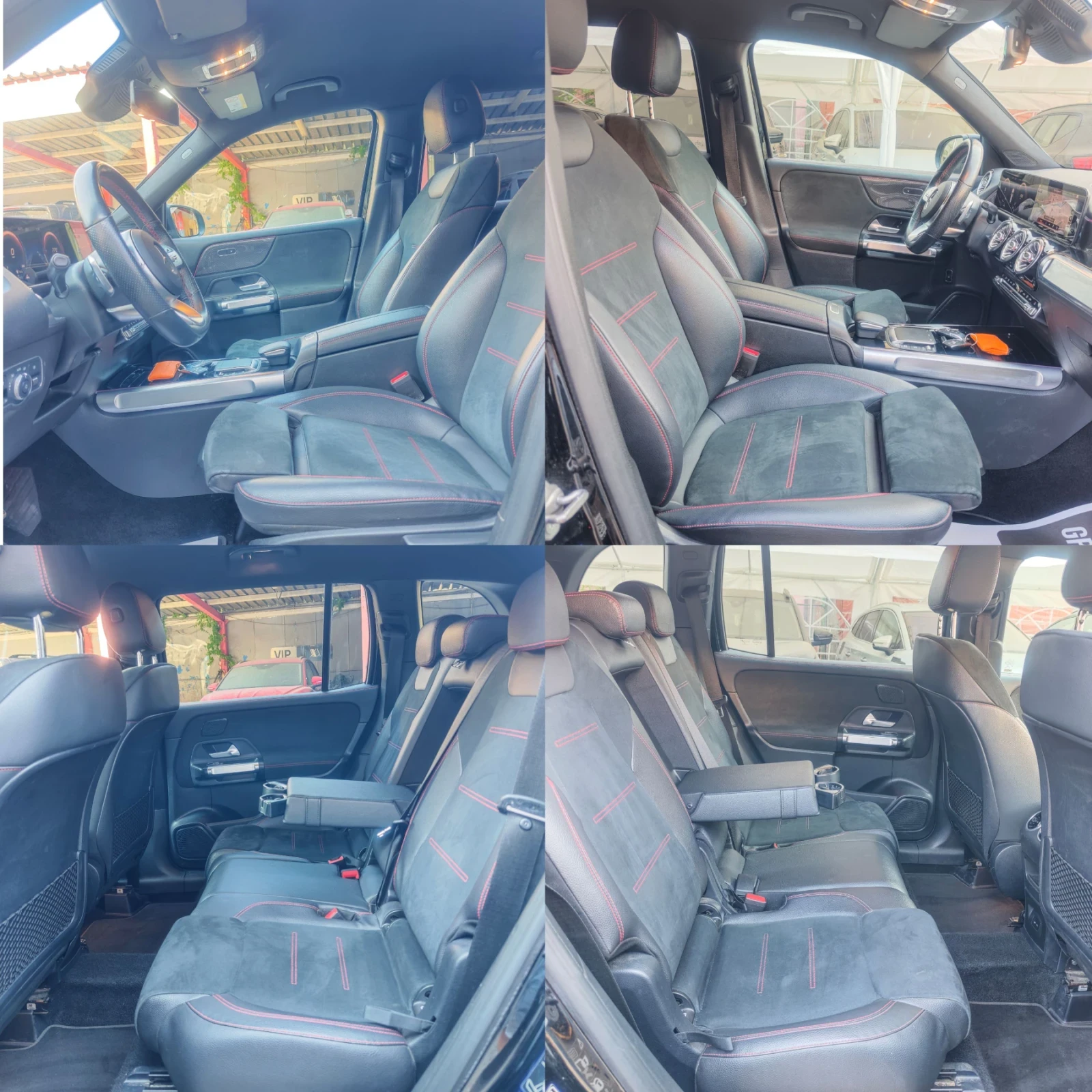 Mercedes-Benz GLB 220 AMG, АМБИЕНТ, КЕЙЛЕС, КАМЕРИ, ПОДГРЕВ, ФУЛ , снимка 8 - Автомобили и джипове - 55997864