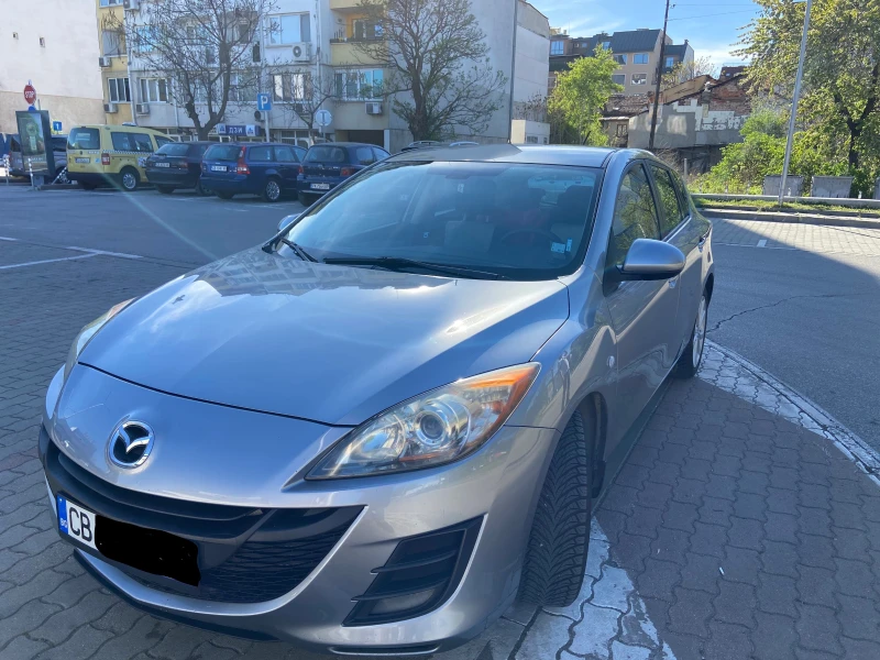 Mazda 3  1.6i-105kc-НАВИГАЦИЯ-ЕВРО5, снимка 1 - Автомобили и джипове - 47279686