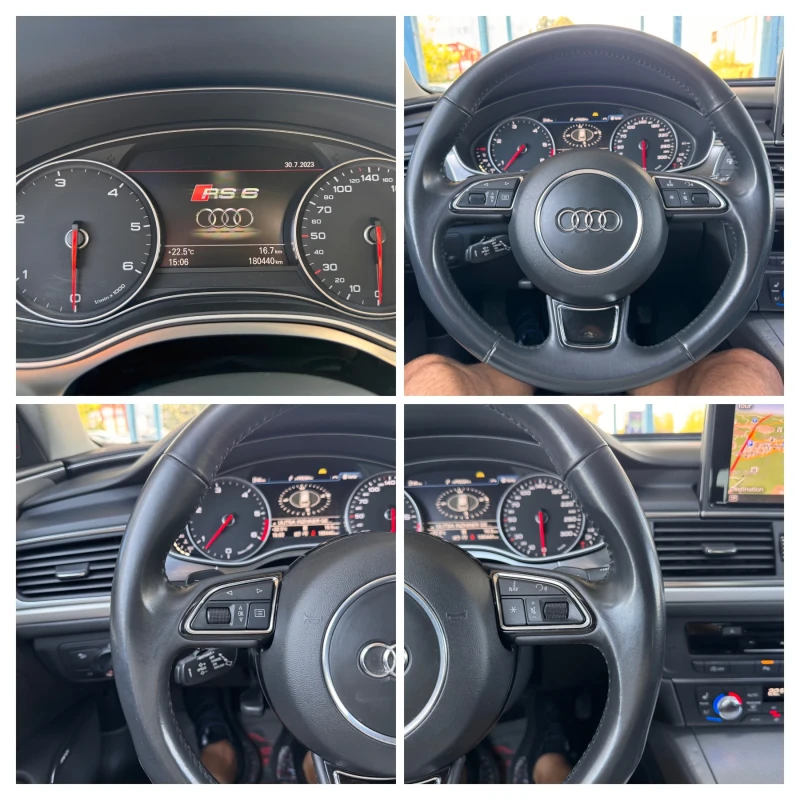 Audi A6 КАПАРИРАНА!!!, снимка 15 - Автомобили и джипове - 47330929