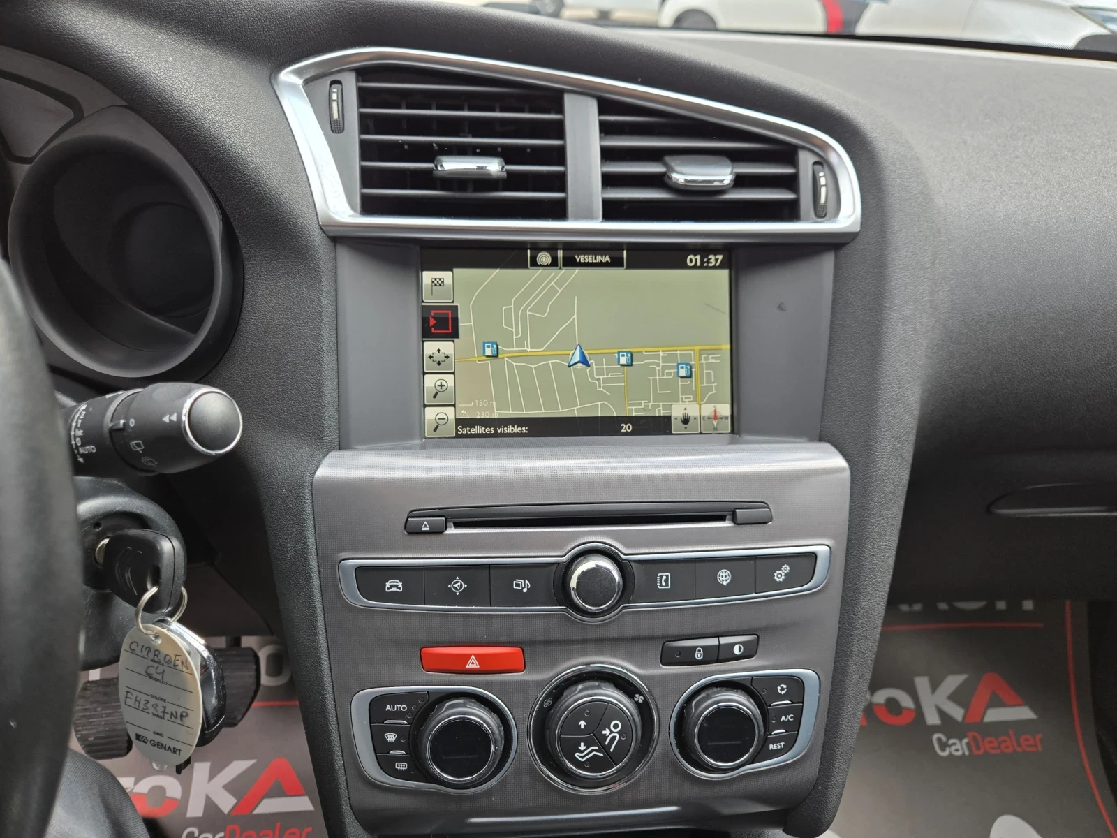 Citroen C4 1.6HDI-99кс= FACE= NAVI= АВТОПИЛОТ= КЛИМАТРОНИК, снимка 16 - Автомобили и джипове - 53977962