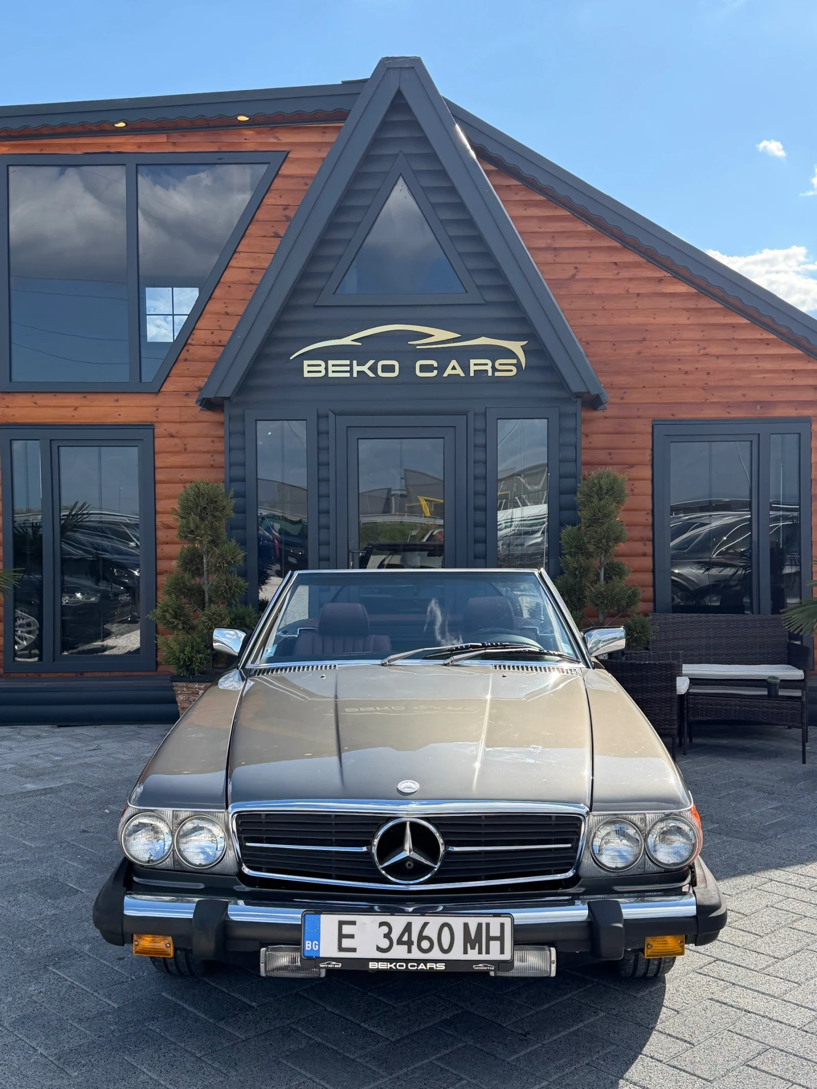 Mercedes-Benz SL Sl380/V8 без аналог!, снимка 3 - Автомобили и джипове - 54372033